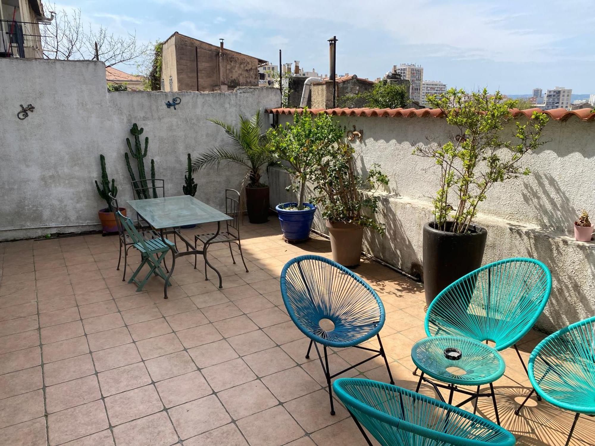 Maison 3 Chambres Gde Terrasse Proche Vieux Port Et Sncf Марсель Екстер'єр фото